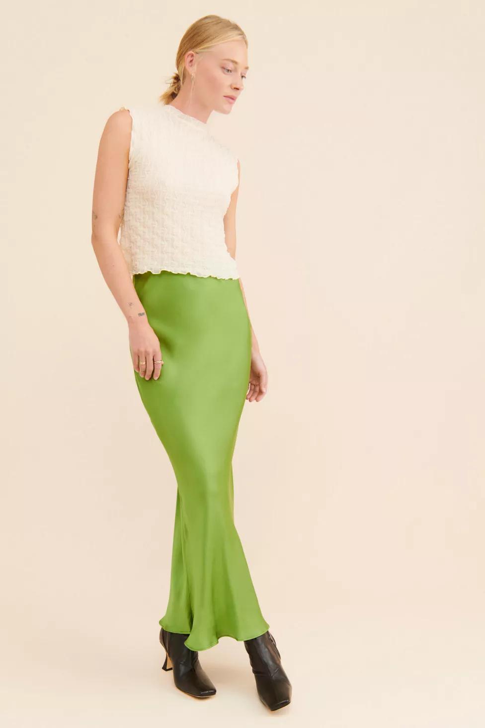 Glamorous Satin Maxi Slip Skirt by GLAMOROUS