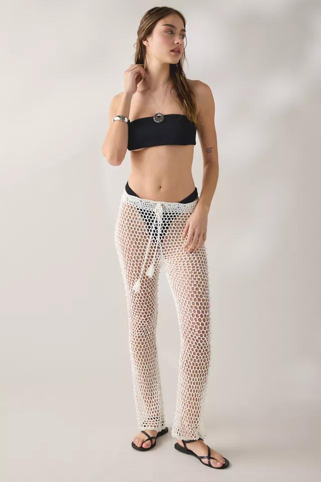 Glamorous Sheer Crochet Flare Pants by GLAMOROUS
