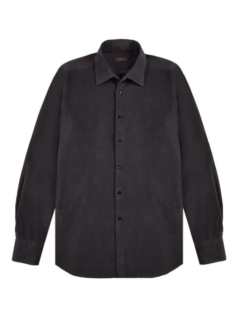 corduroy button shirt by GLANSHIRT