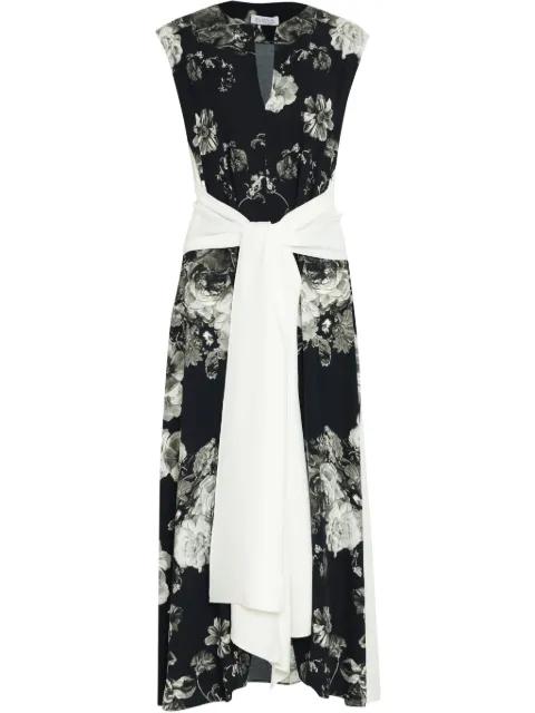 v-neck dress by GLORIA COELHO