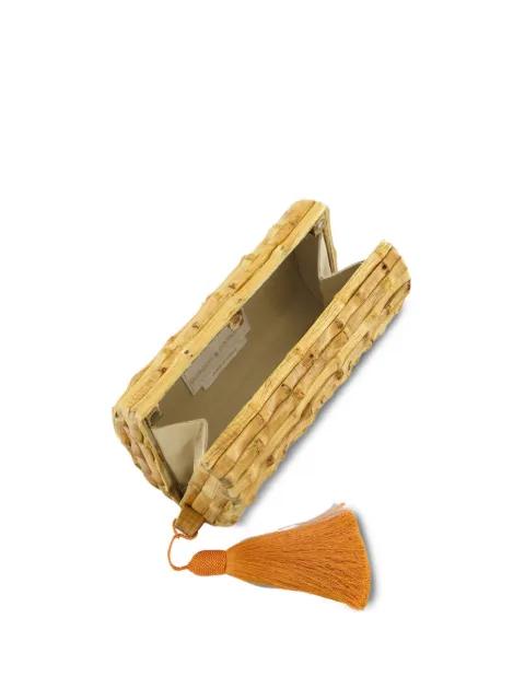 Tania G tassel clutch by GLORINHA PARANAGUA