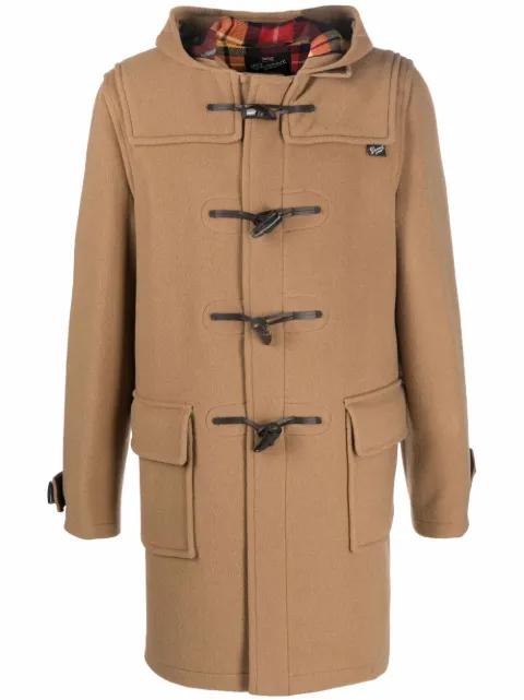hoodied duffle coat by GLOVERALL
