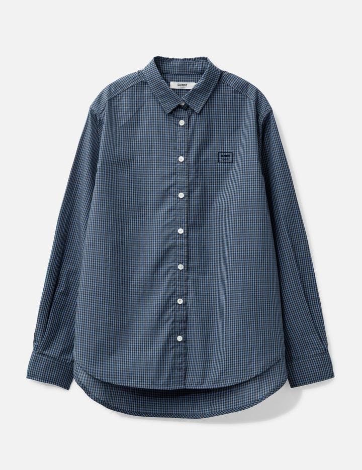 G Classic Embroidered Button-Up Shirt by GLOWNY