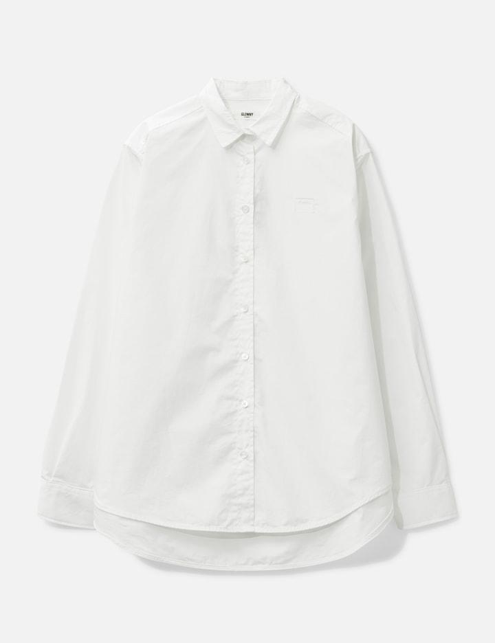 G Classic Embroidered Button-Uphirt by GLOWNY
