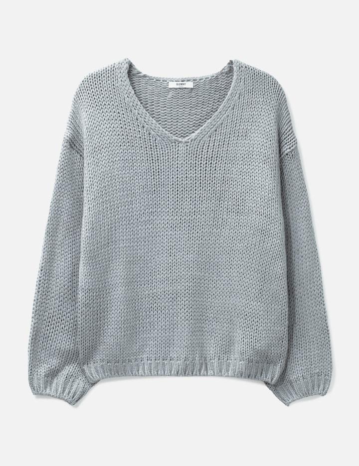 G Cozy Over Knit Top by GLOWNY