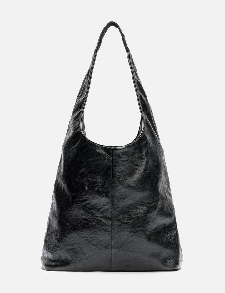 G Leather Shoulder Bag by GLOWNY