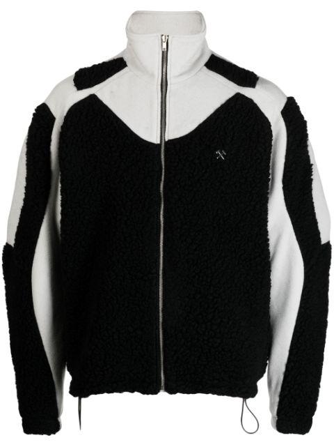 Ercan funnel-neck fleece jacket by GMBH