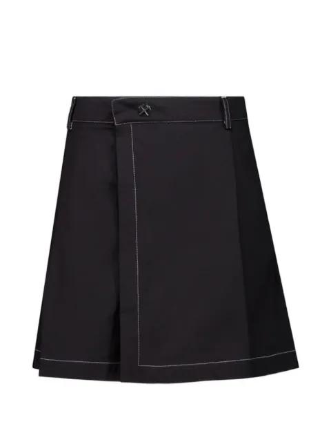 Qalbi stitch pocket shorts by GMBH