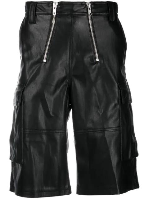 double-zip Bermuda cargo shorts by GMBH