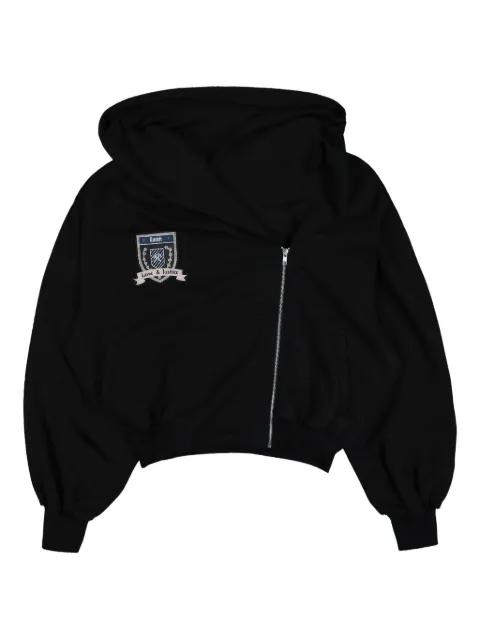 logo-patch hoodie by GMBH