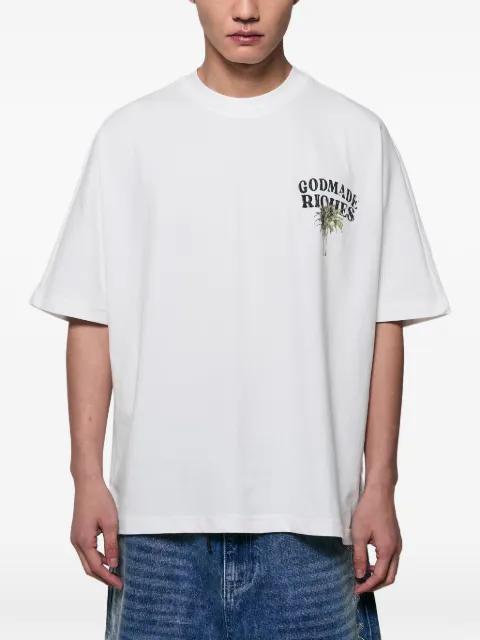 California Riches graphic-print T-shirt by GODMADE