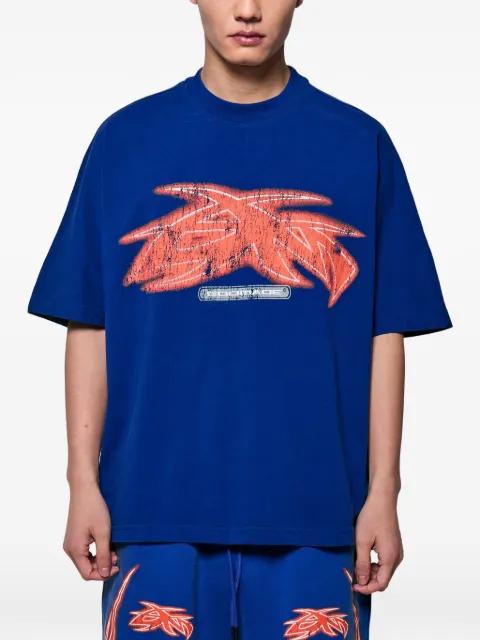 GM Vivid graphic-print T-shirt by GODMADE