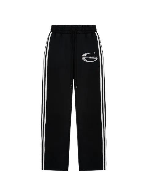 Imperial side-stripe track pants by GODMADE