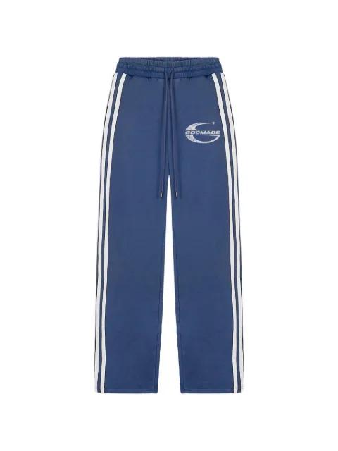 Imperial side-stripe track pants by GODMADE