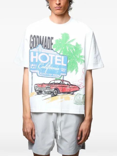 cotton T-shirt by GODMADE