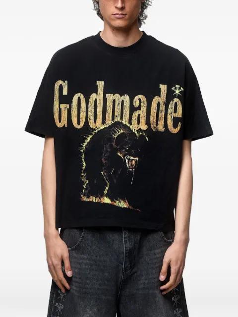 cotton T-shirt by GODMADE