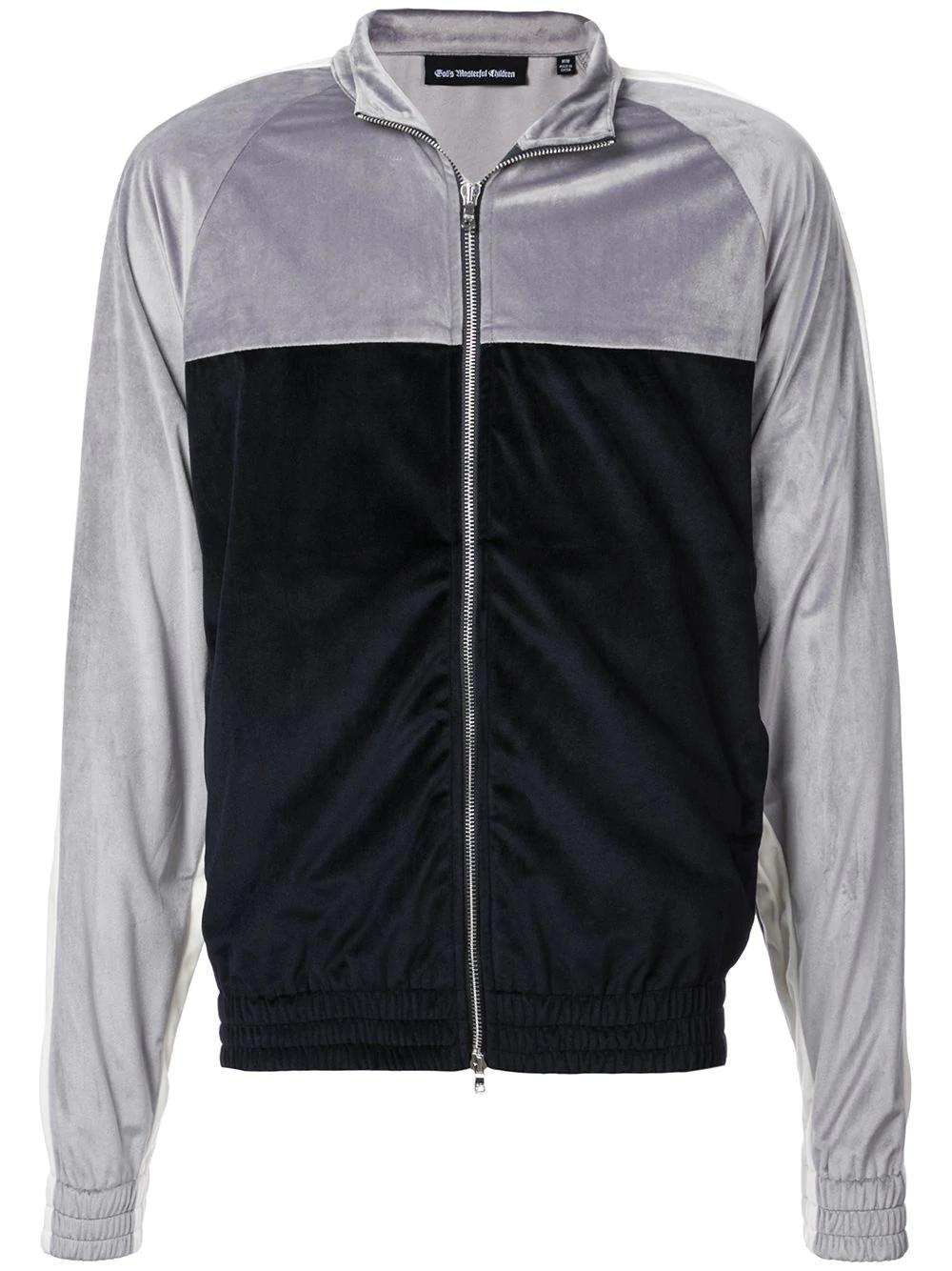 Varsity zip-up jacket by GOD'S MASTERFUL CHILDREN