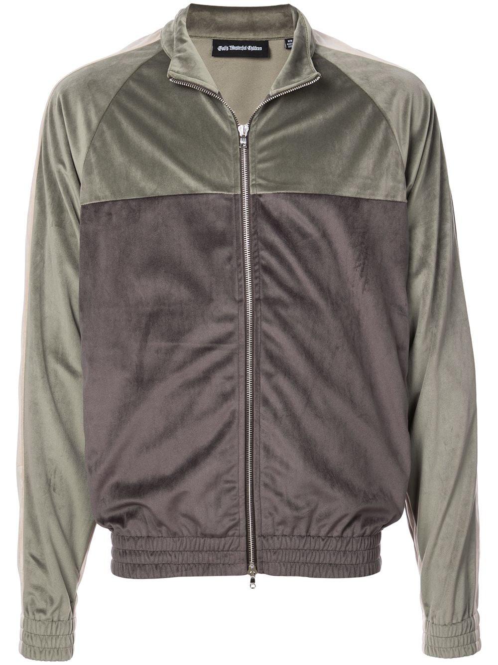 Varsity zip-up jacket by GOD'S MASTERFUL CHILDREN