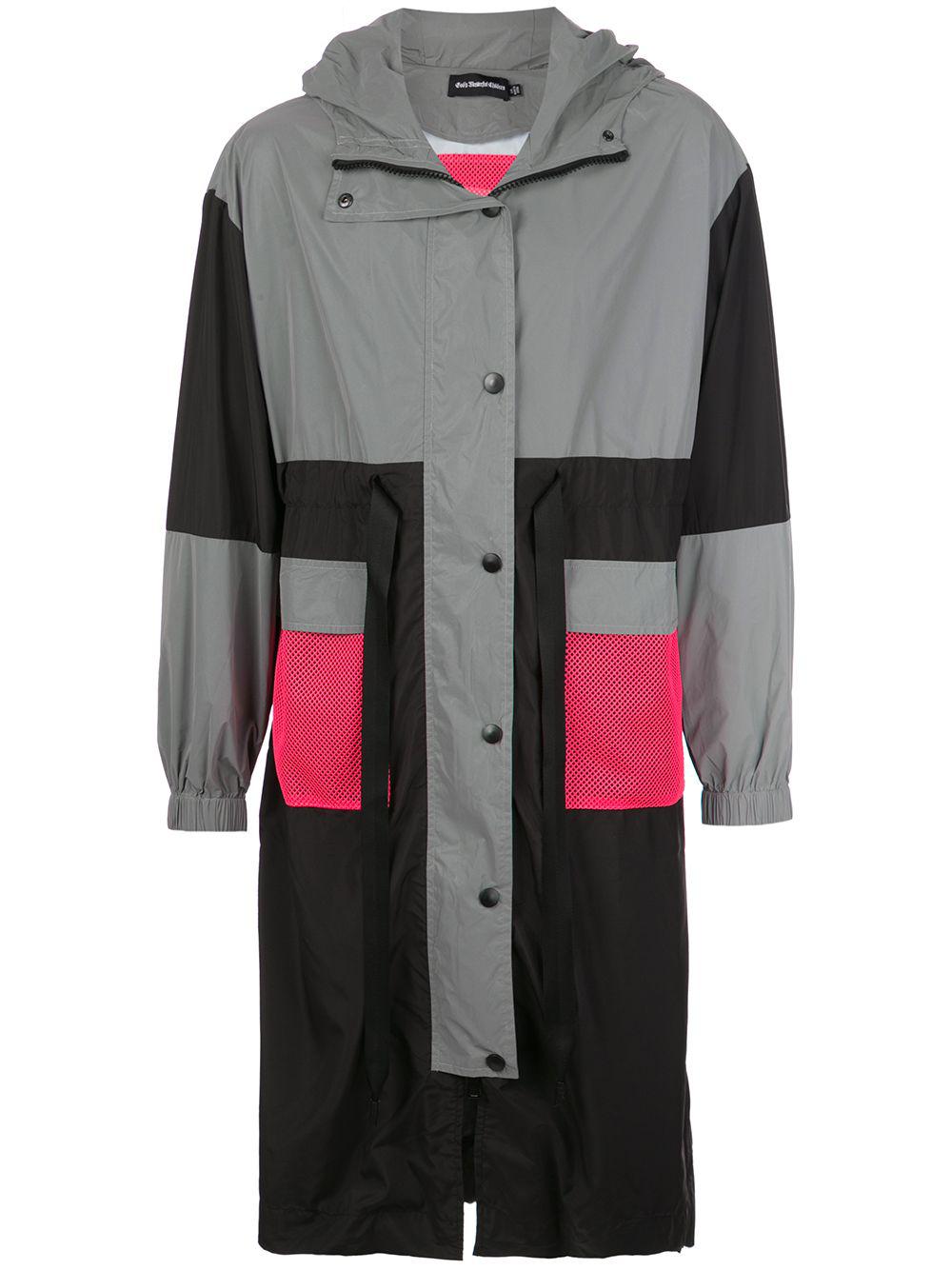 colour-block parka coat by GOD'S MASTERFUL CHILDREN