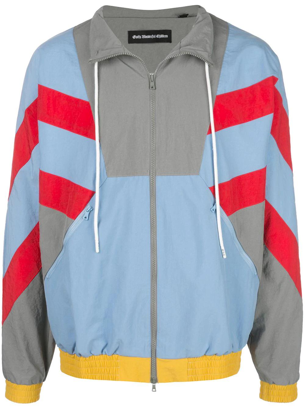 colour blocked sport jacket by GOD'S MASTERFUL CHILDREN