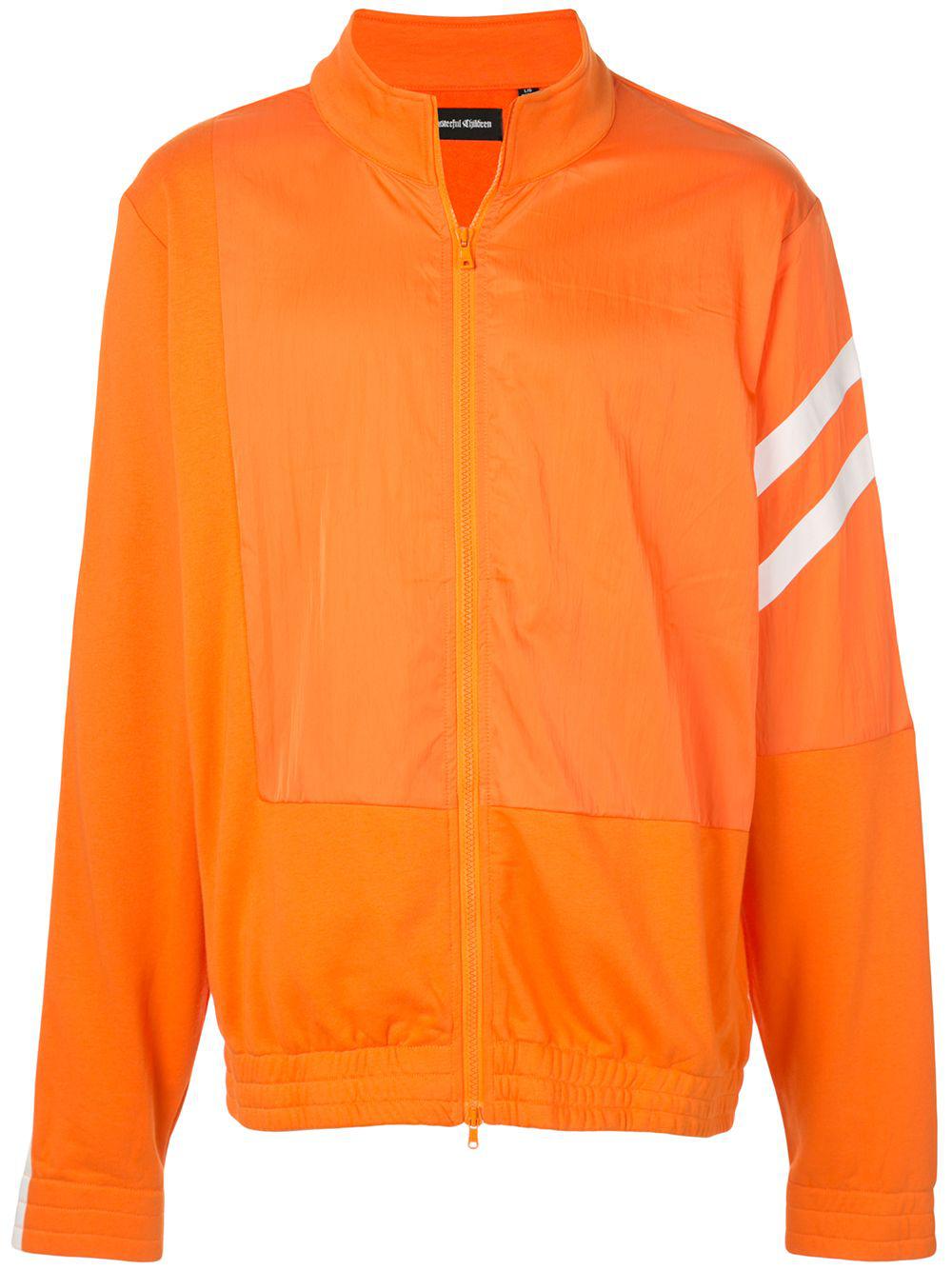 geometric panelled bomber jacket by GOD'S MASTERFUL CHILDREN