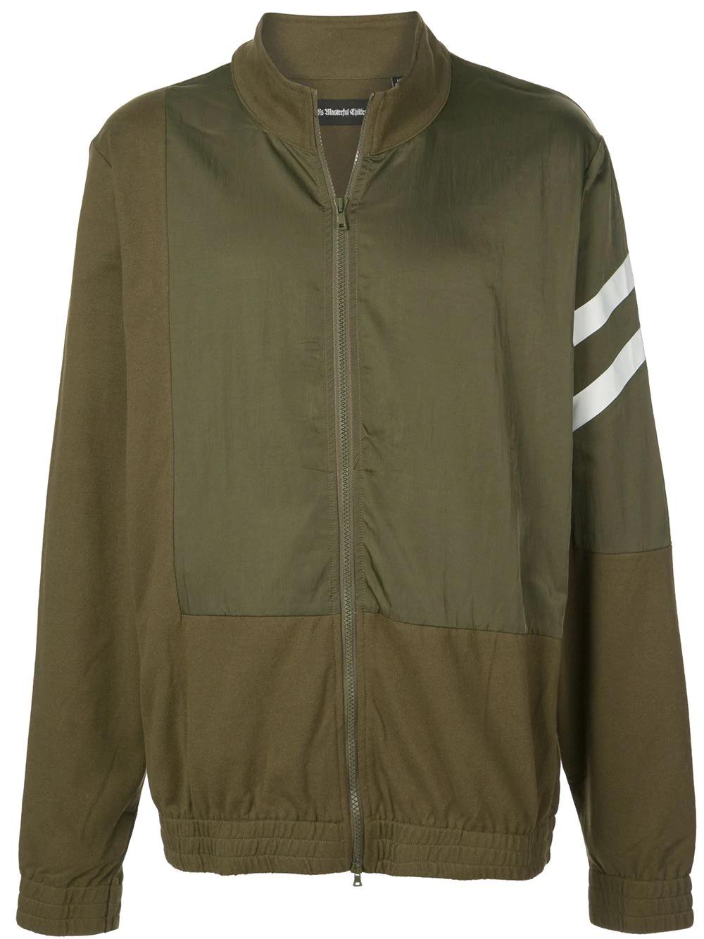geometric panelled bomber jacket by GOD'S MASTERFUL CHILDREN