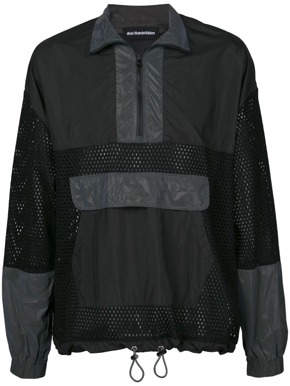 mesh panel windbreaker by GOD'S MASTERFUL CHILDREN