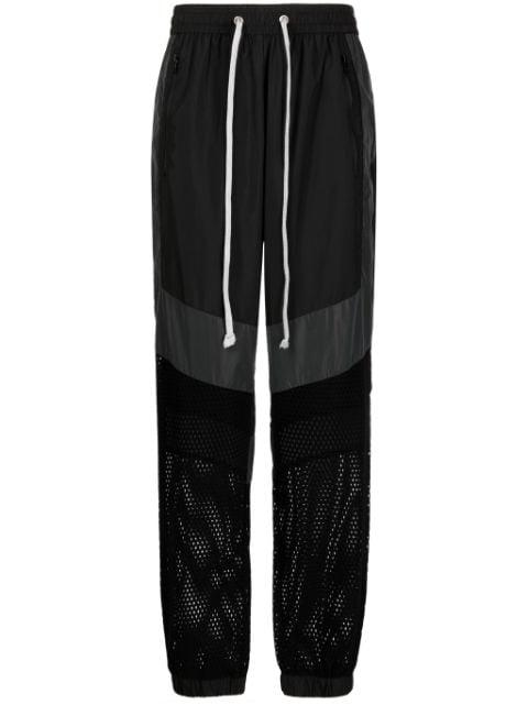 panelled track pants by GOD'S MASTERFUL CHILDREN