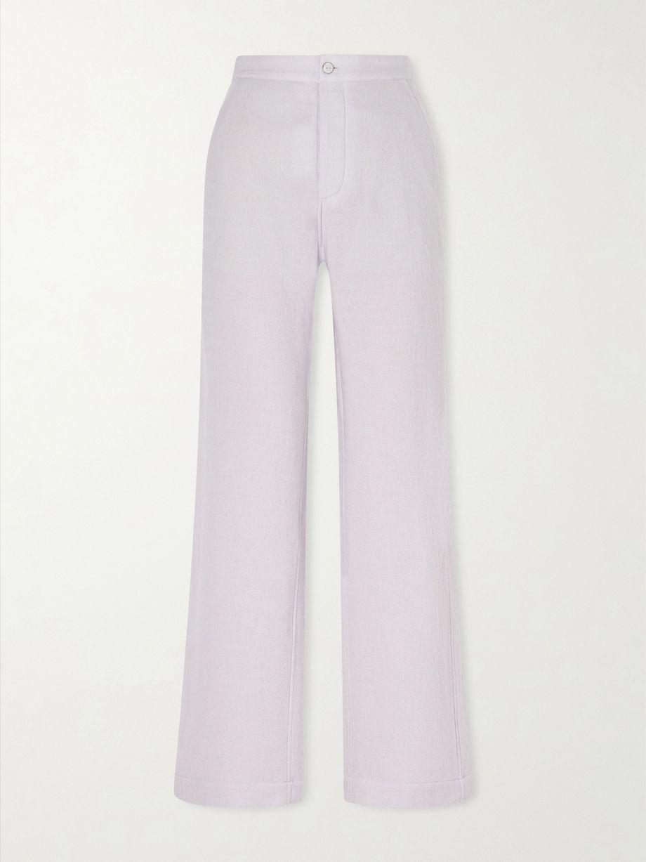 Affirmations cashmere wide-leg pyjama pants by GOD'S TRUE CASHMERE
