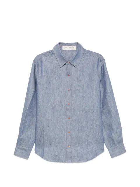 denim linen shirt by GOD'S TRUE CASHMERE