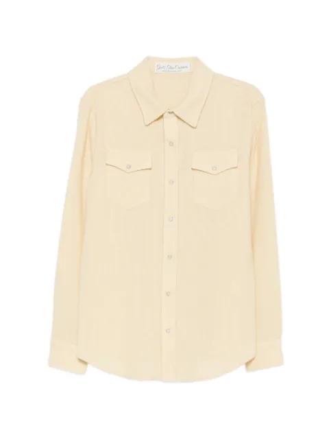 waffle-knit button-down shirt by GOD'S TRUE CASHMERE
