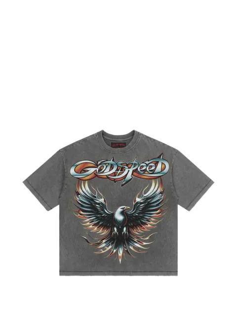 Eagle Eye graphic-print T-shirt by GODSPEED