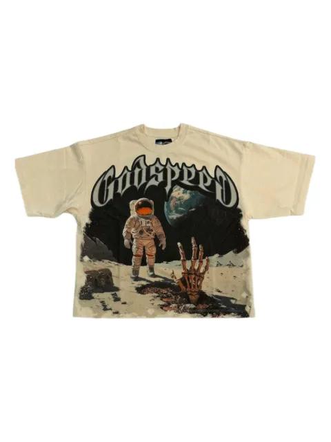 First Contact graphic T-shirt by GODSPEED