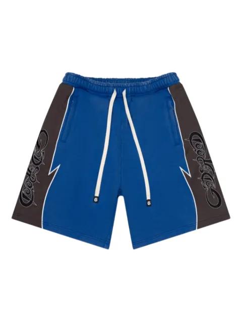 Halftime elasticated waistband track shorts by GODSPEED