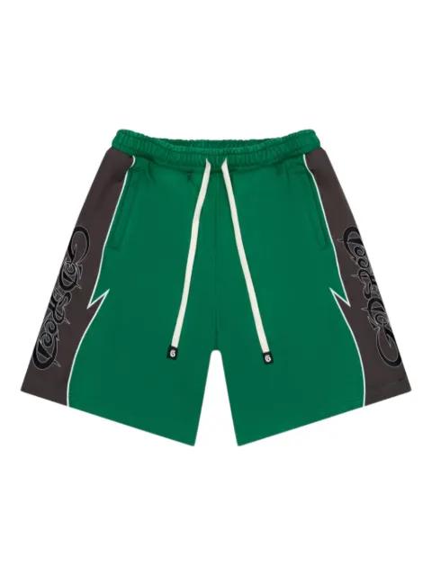Halftime graphic track shorts by GODSPEED