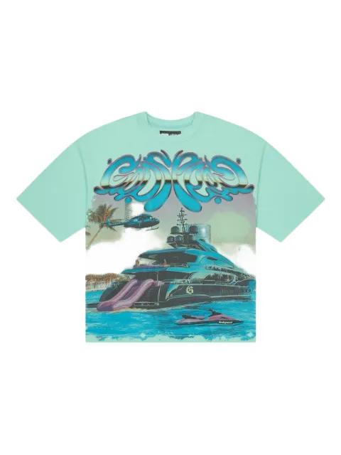 Memento Vivere graphic T-shirt by GODSPEED