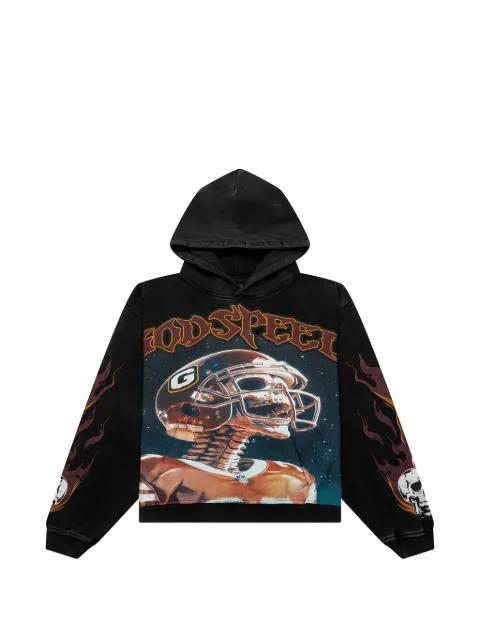 Morale graphic hoodie by GODSPEED