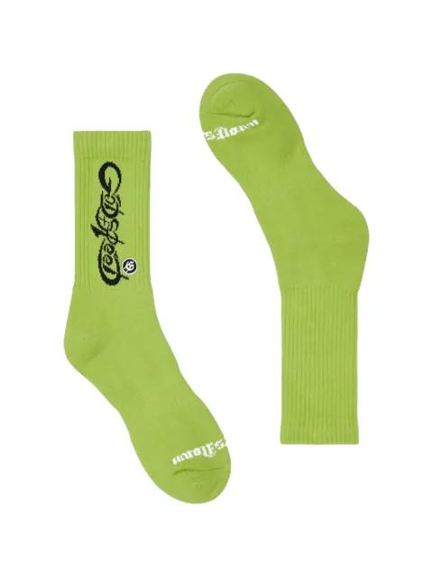 New Age logo-detail socks by GODSPEED