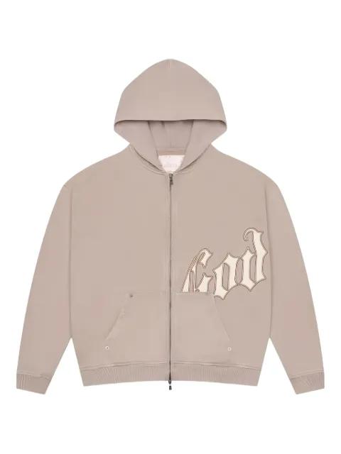OG Logo V2 zip-up hoodie by GODSPEED