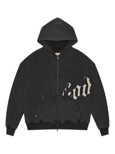 OG Logo V2 zip-up hoodie by GODSPEED