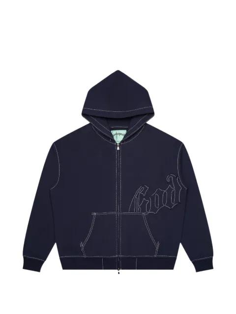 OG Logo zip-up hoodie by GODSPEED