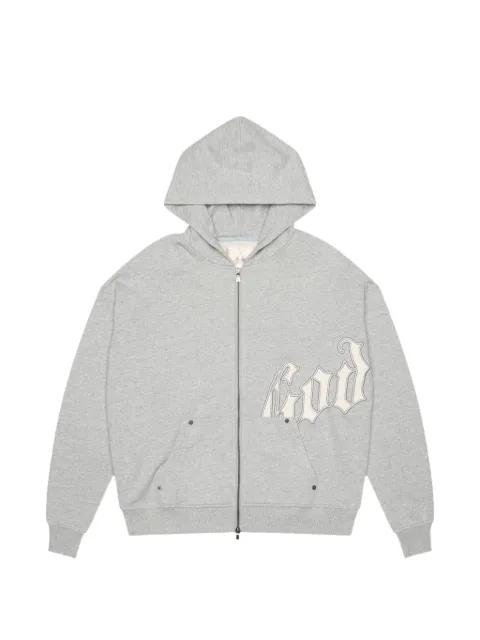 OG Logo zip-up hoodie by GODSPEED