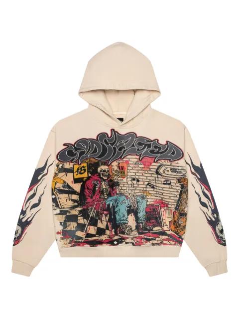 Stoner graphic hoodie by GODSPEED