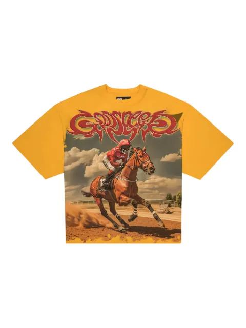 Thoroughbred graphic-print T-shirt by GODSPEED