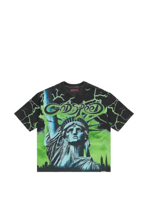 Voltage graphic-print t-shirt by GODSPEED