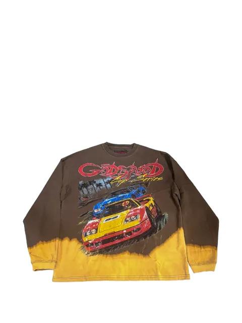 bleached-effect sweatshirt by GODSPEED