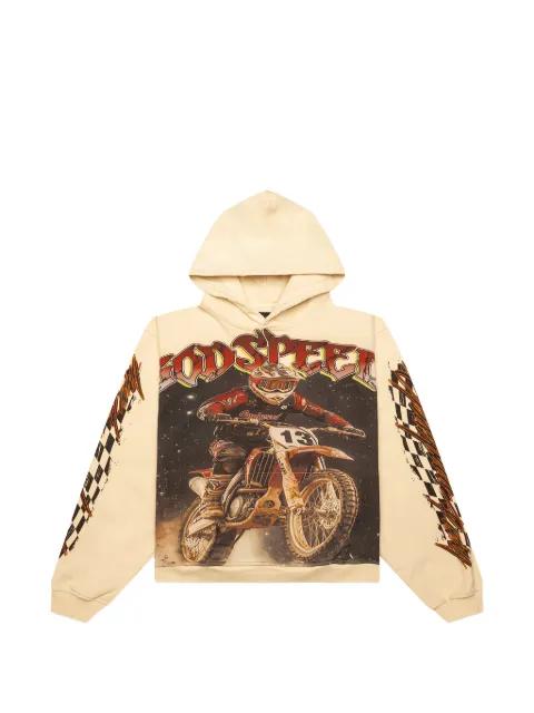 graphic hoodie by GODSPEED