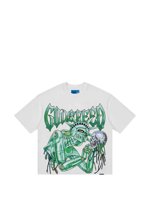 graphic-print T-shirt by GODSPEED