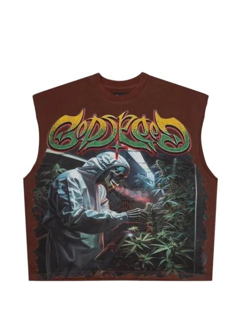 graphic-print T-shirt by GODSPEED