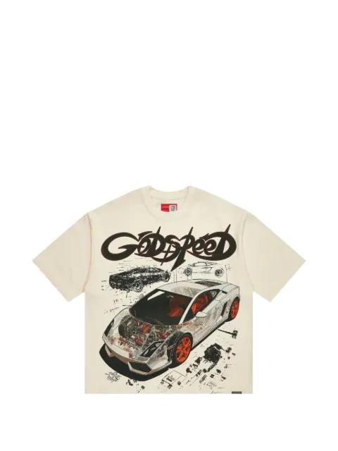 graphic-print T-shirt by GODSPEED